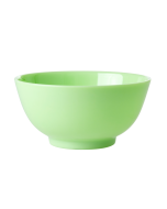Rice Melamine Medium Bowl | Neon Green