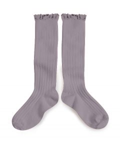 Collegien Josephine Knee High Socks | Lace Trim | Glycine du Japon
