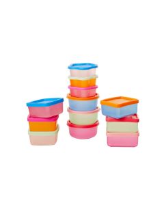 Rice Plastic Small Food Keepers | Assorted Colours