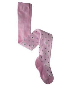 MP Baby Pink Wool Flower Tights