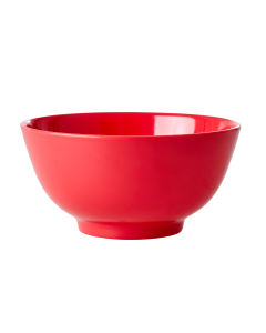 Rice Melamine Medium Bowl | Red Kiss