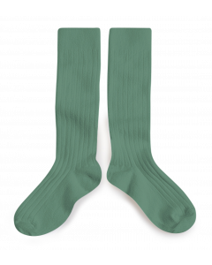 Collegien Socks | Knee High Socks | Celadon