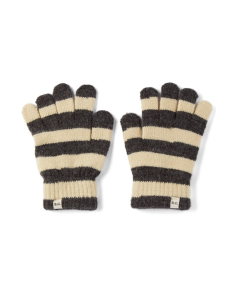 Bobo Choses Knitted Gloves | Black Stripe