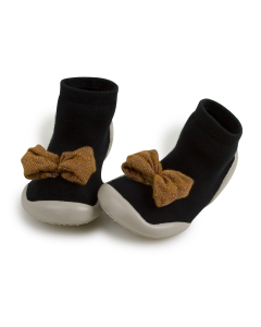 Collegien Slipper Socks | Golden Bow