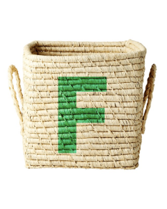 Rice Melamine | Raffia Storage Basket F