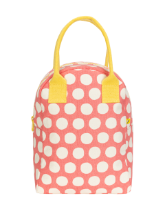 Fluf Eco Friendly Lunch Bag | Polka Pink
