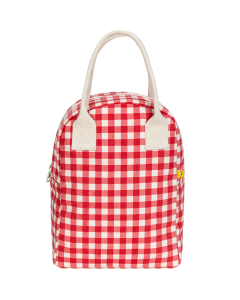 Fluf Eco Friendly Lunch Bag | Red Gingham